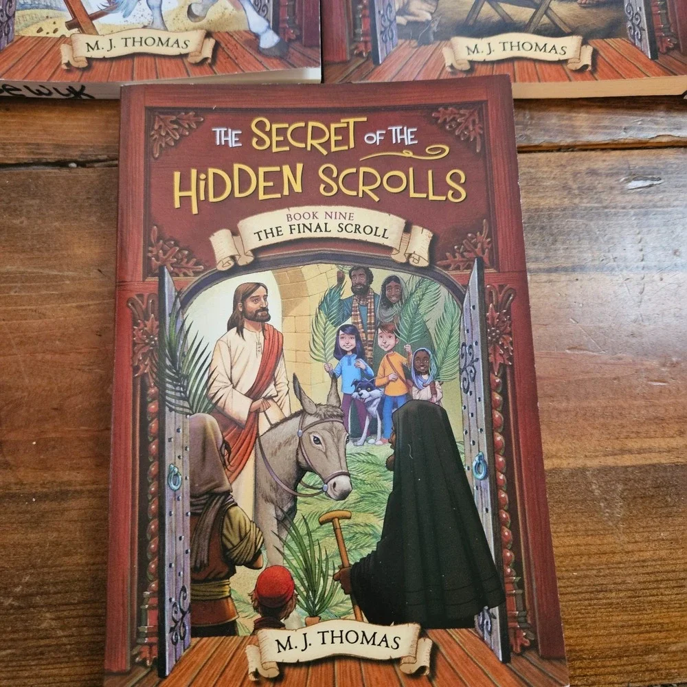 The Secret of the Hidden Scrolls Complete Series Set Books 1-9 M.J. Thomas